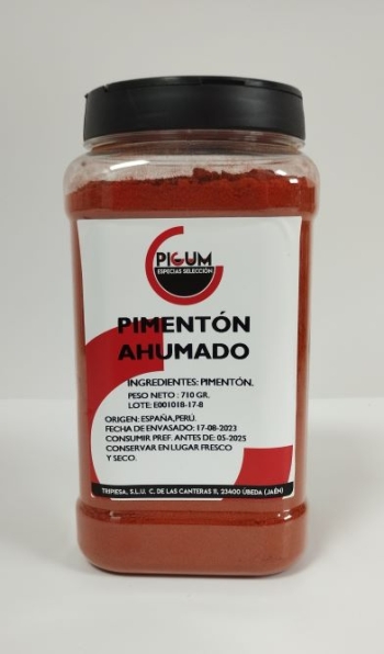 PIMENTON AHUMADO DULCE BOTE